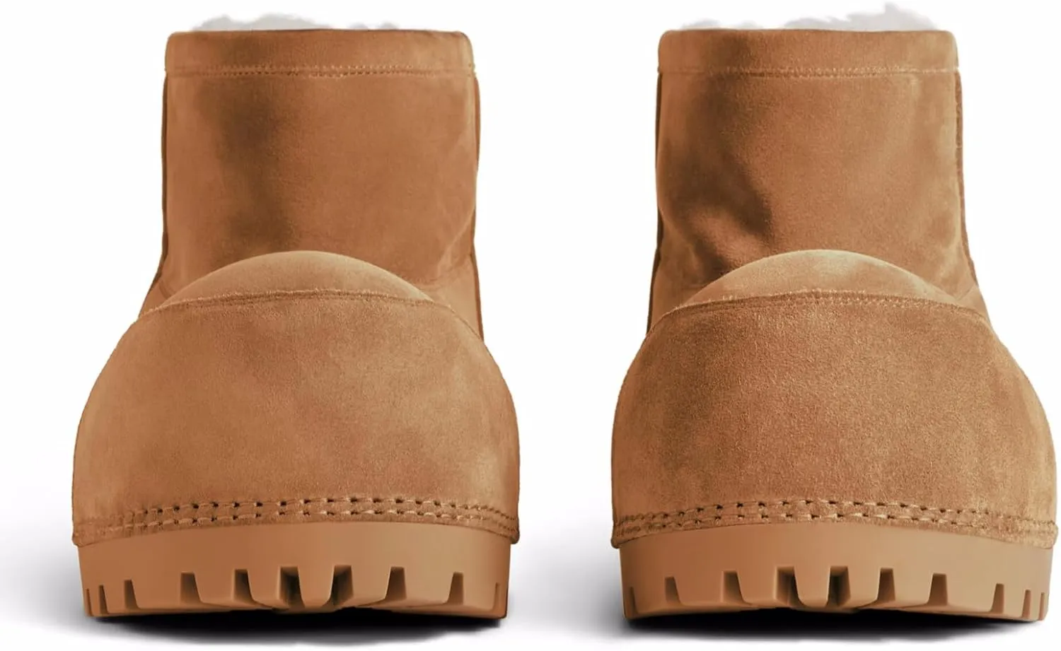 Trending Suede Winter Boots for Women Classic Platform Snow Boots with Memory Foam Insole Comfortable Women's Ankle Boots Anti-Slip Outsole for Outdoor Indoor