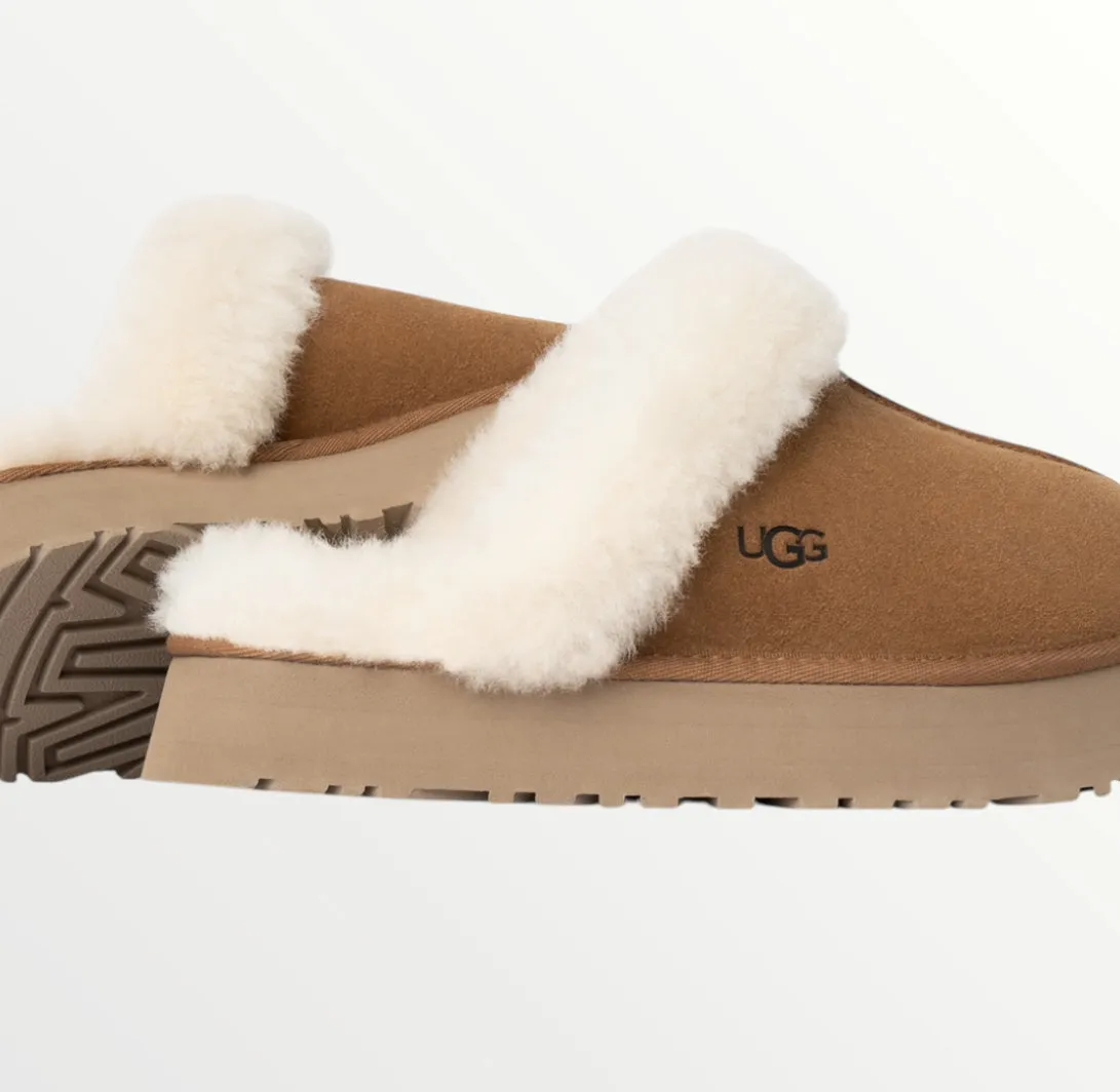 ugg chausson disquette chestnut