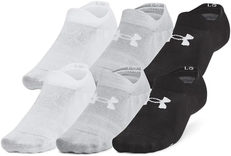 Under Armour Unisex Adult Essential Ultra Low Tab Socks (6 Pairs)
