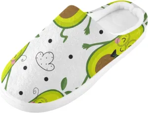Unisex Memory Foam Slippers Non-Skid Slip-on Soft Warm Sole Fleece Shoes 6-17