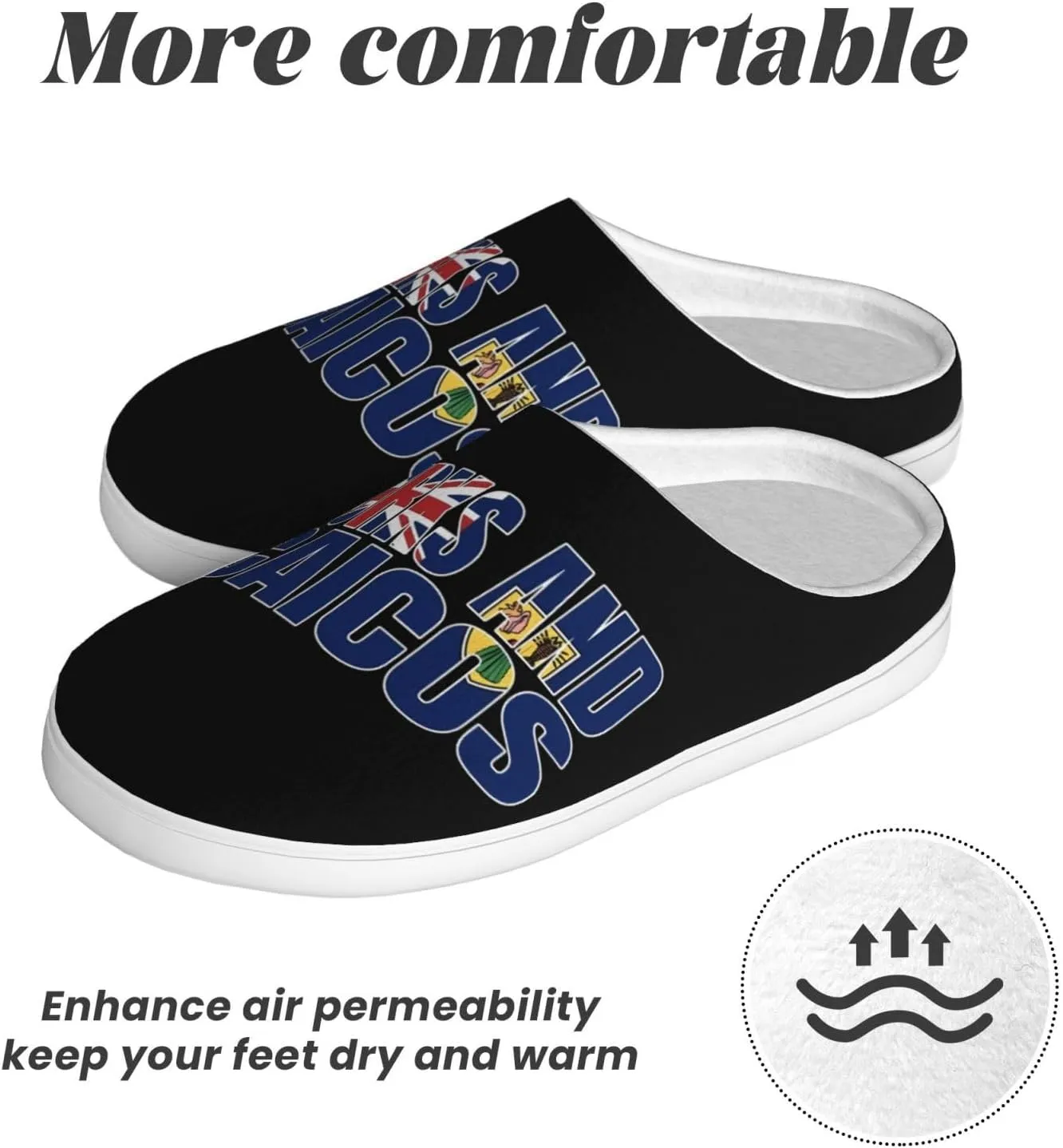 Unisex Slippers Winter Warm Non-Slip Fluffy Slippers Slip-On Plush Slippers House Slippers For Women Men Shoes Gifts