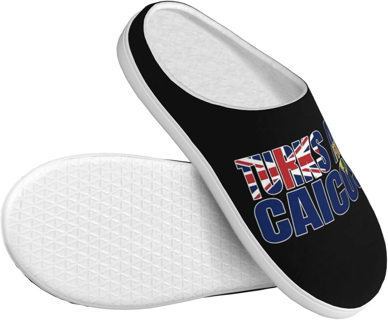 Unisex Slippers Winter Warm Non-Slip Fluffy Slippers Slip-On Plush Slippers House Slippers For Women Men Shoes Gifts