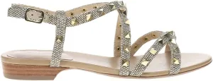 VANELi Womens Basira Studded Strappy Casual Sandals Casual - Gold