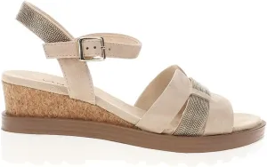 VANELi Womens Caitlin Ankle Strap Casual Sandals Casual Mid Heel 2-3" - Beige