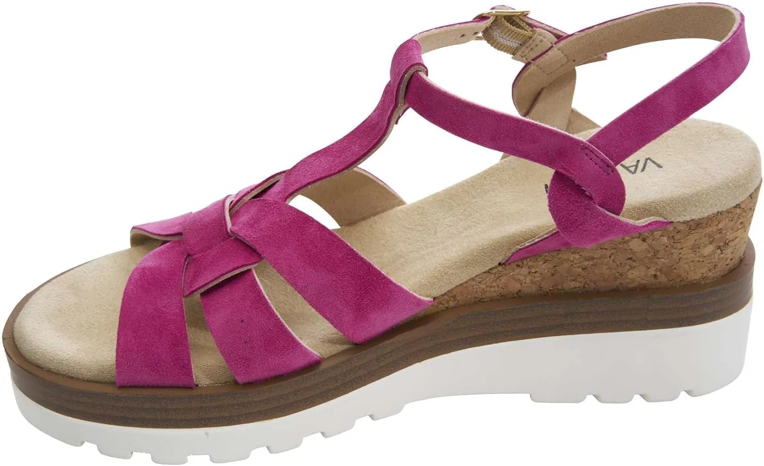 VANELi Womens Carly Cork Casual Sandals Casual Mid Heel 2-3" - Beige