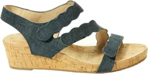 VANELi Womens Kabie Slingback Casual Sandals Casual Low Heel 1-2" - Black