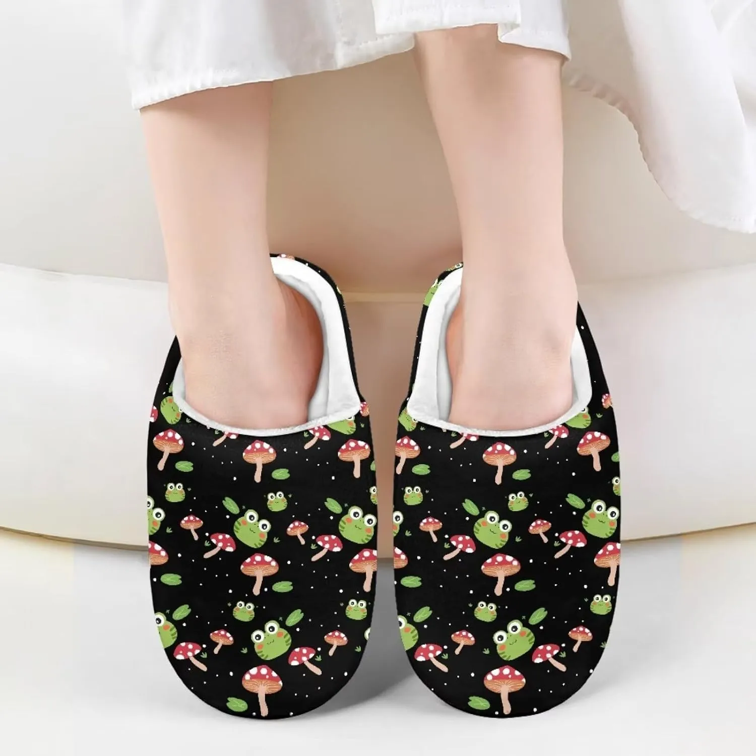 Veniyate Toddler Slippers Boys Girls House Shoes Slip on Baby Sock Shoes Lightweight Indoor Bedroom Shoes