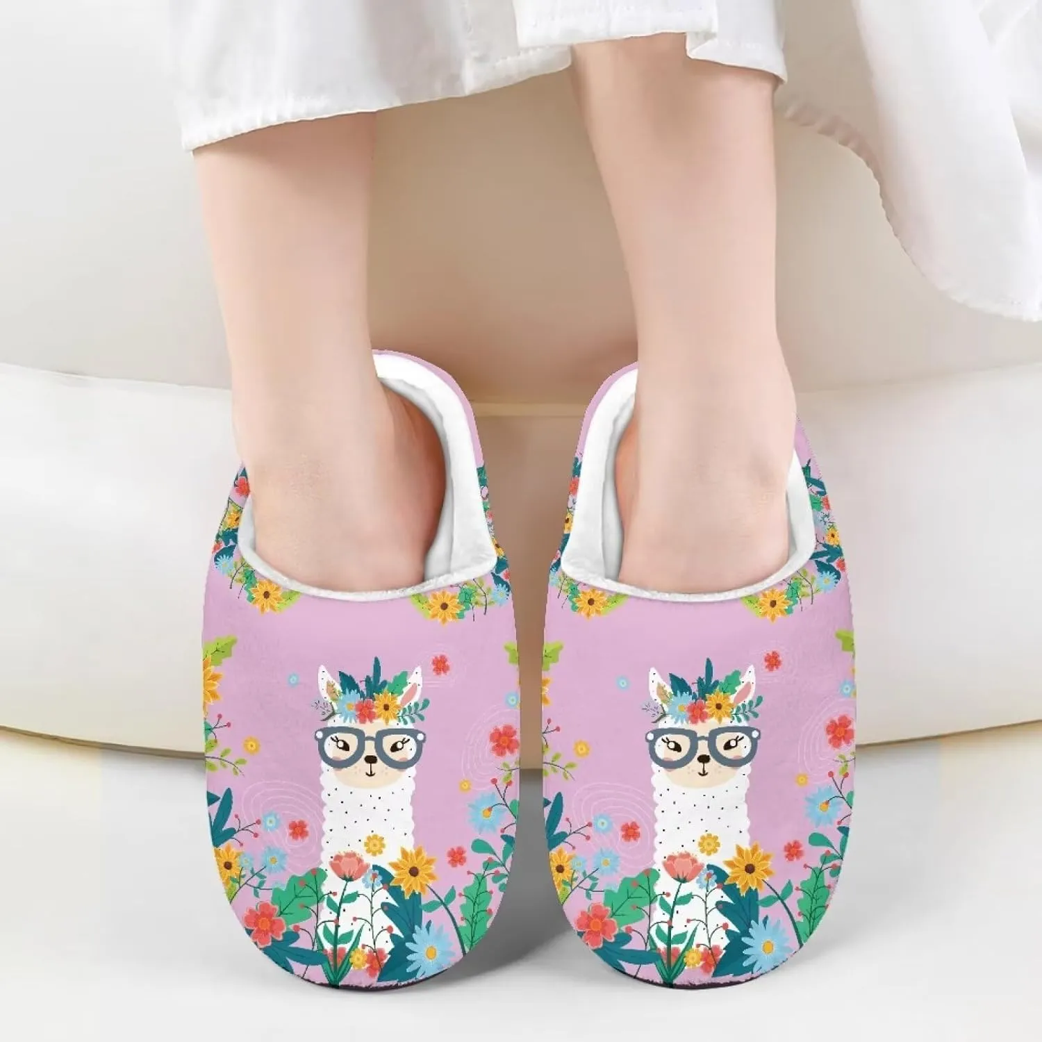 Veniyate Toddler Slippers Boys Girls House Shoes Slip on Baby Sock Shoes Lightweight Indoor Bedroom Shoes