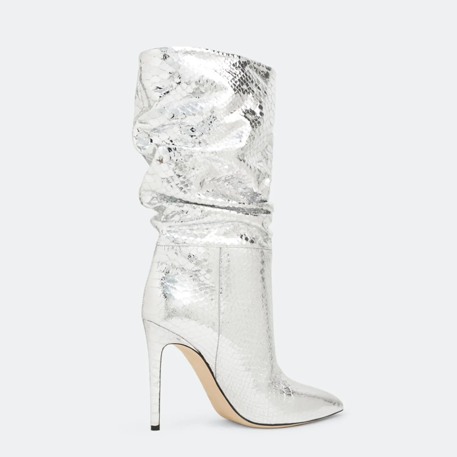 Vertundy Mid Calf Boot For Women Party Fashion Casual Booties