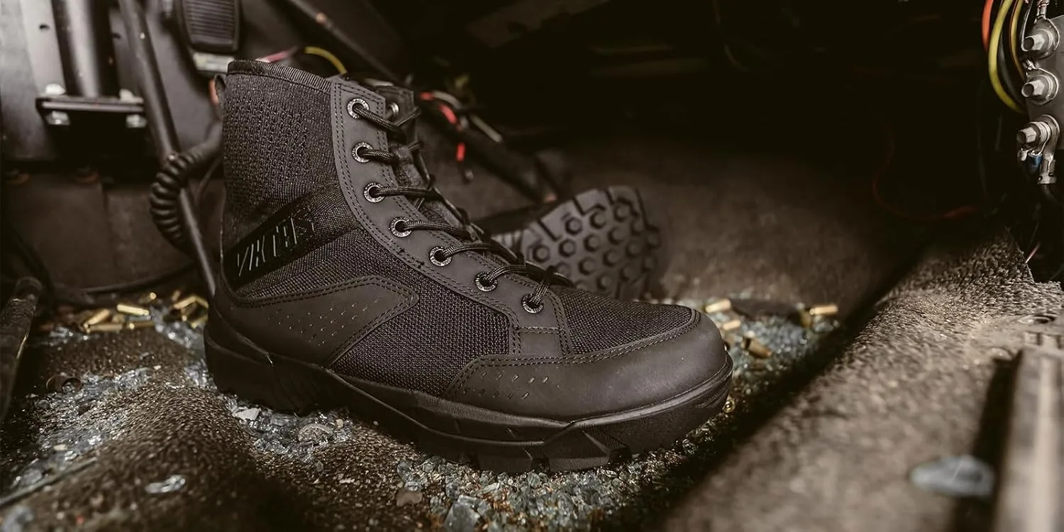 VIKTOS Men's Johnny Combat Vented Breathable Durable Reinforced Hiking Tactical Work Boots