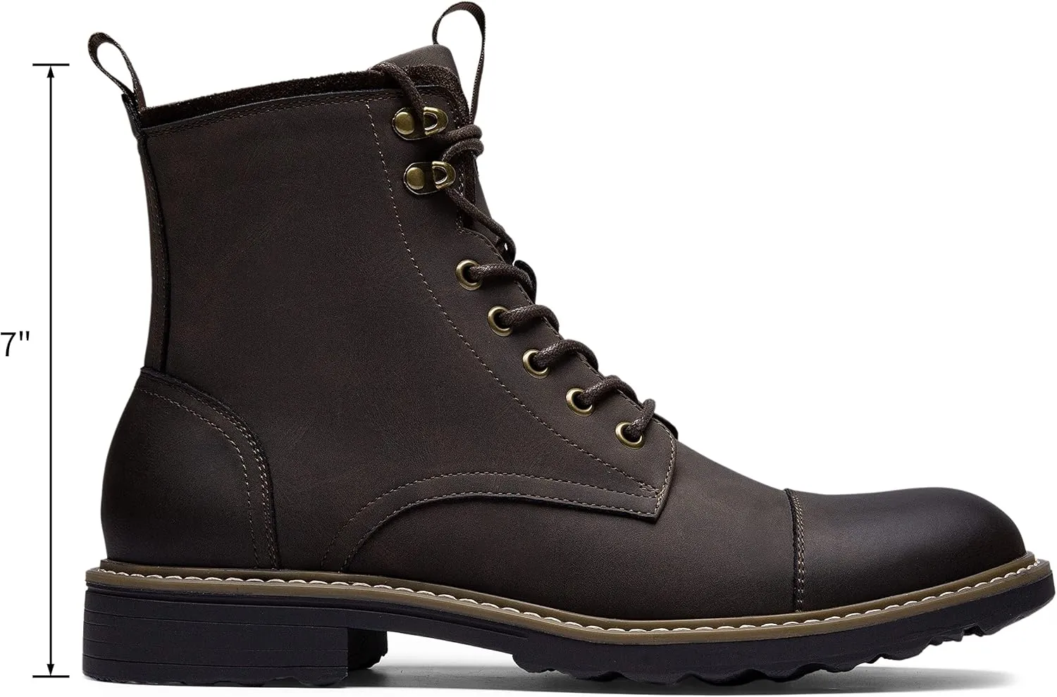 Vostey Mens Boots Motorcycle Casual Boots For Men