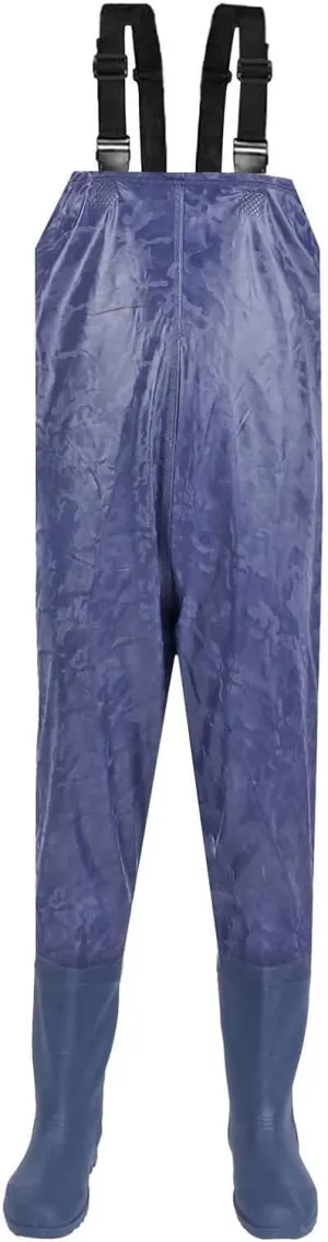 Waders for Men Waterproof One Piece Jumpsuits Lightweight Pants Durable Bootfoot Wader for Duck Hunting Fishing