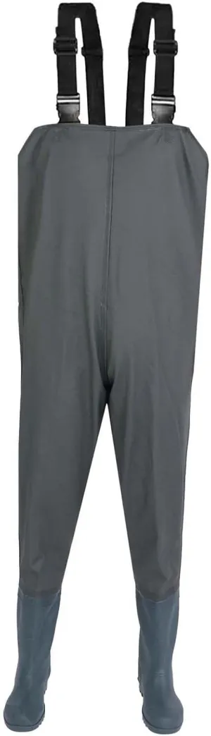 Waders for Men Waterproof One Piece Jumpsuits Lightweight Pants Durable Bootfoot Wader for Duck Hunting Fishing