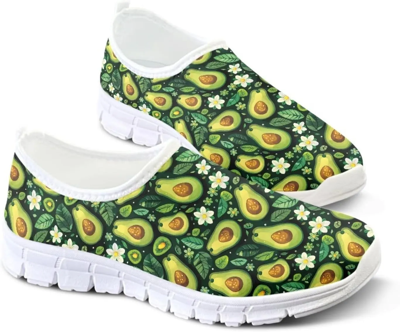 Walking Shoes for Womens Slip on Loafers Tennis Shoes Casual Mesh Running Sneakers