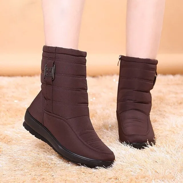 Warm winter boots for women