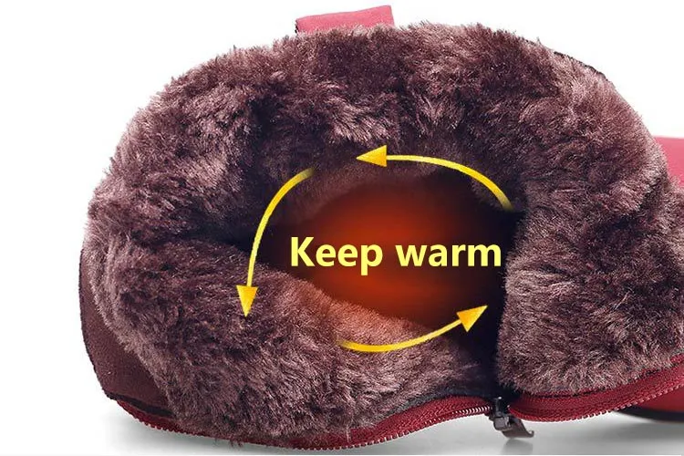 Warm winter boots for women