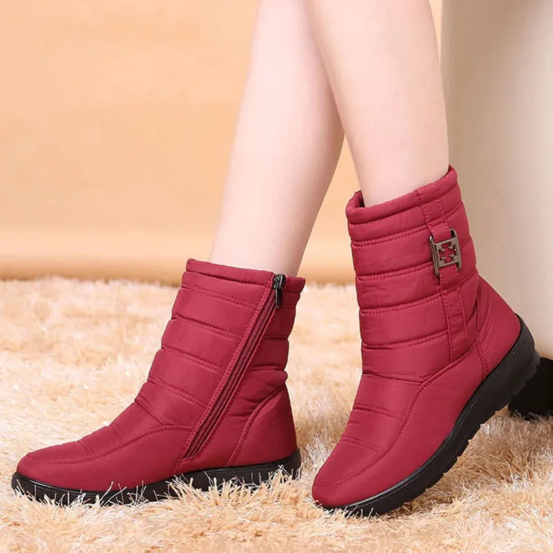 Warm winter boots for women