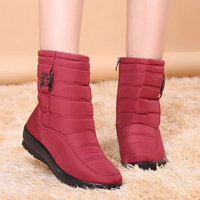 Warm winter boots for women