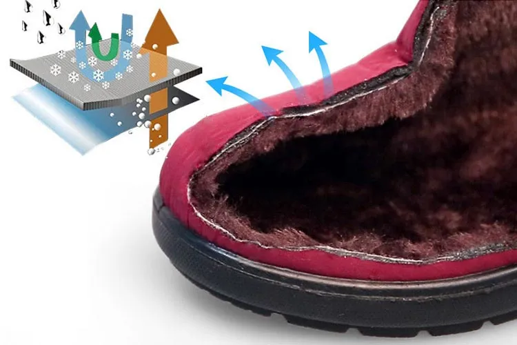Warm winter boots for women