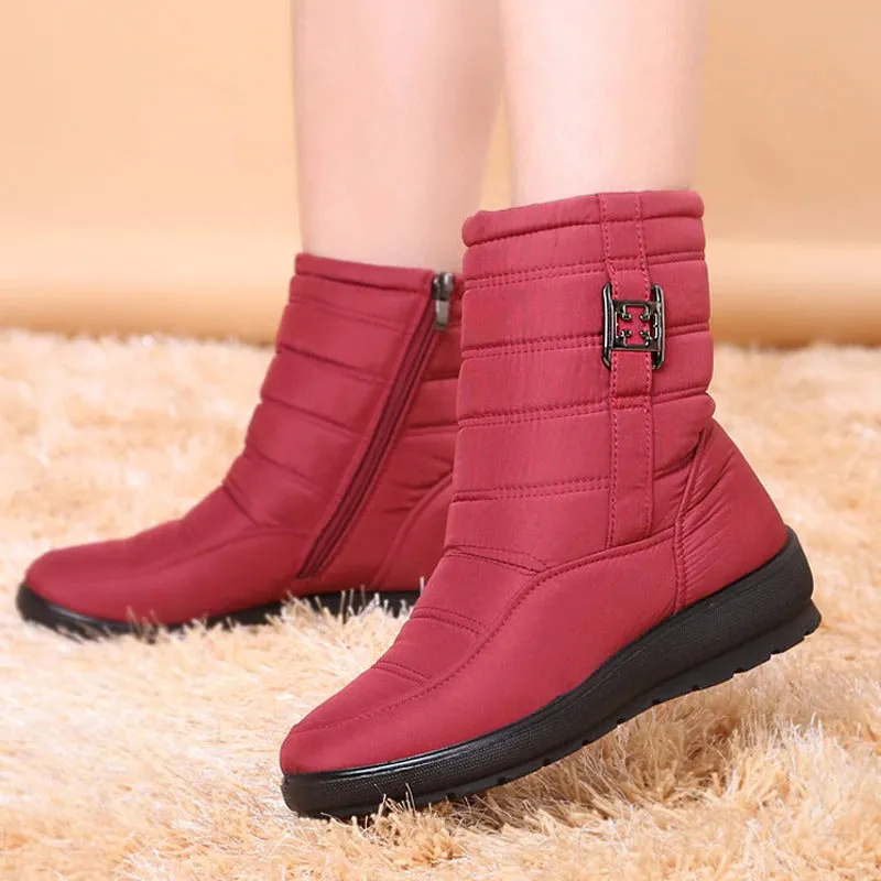 Warm winter boots for women