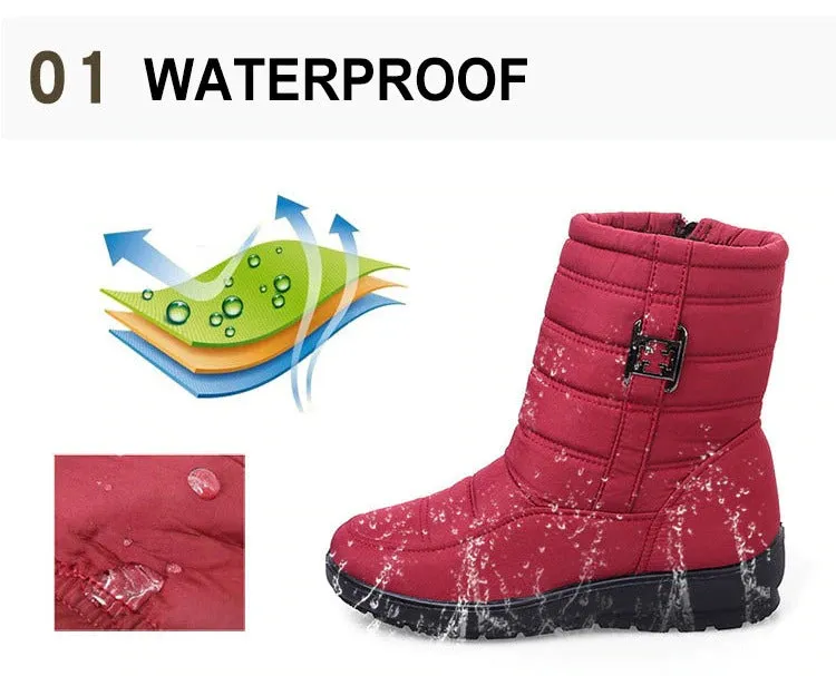 Warm winter boots for women