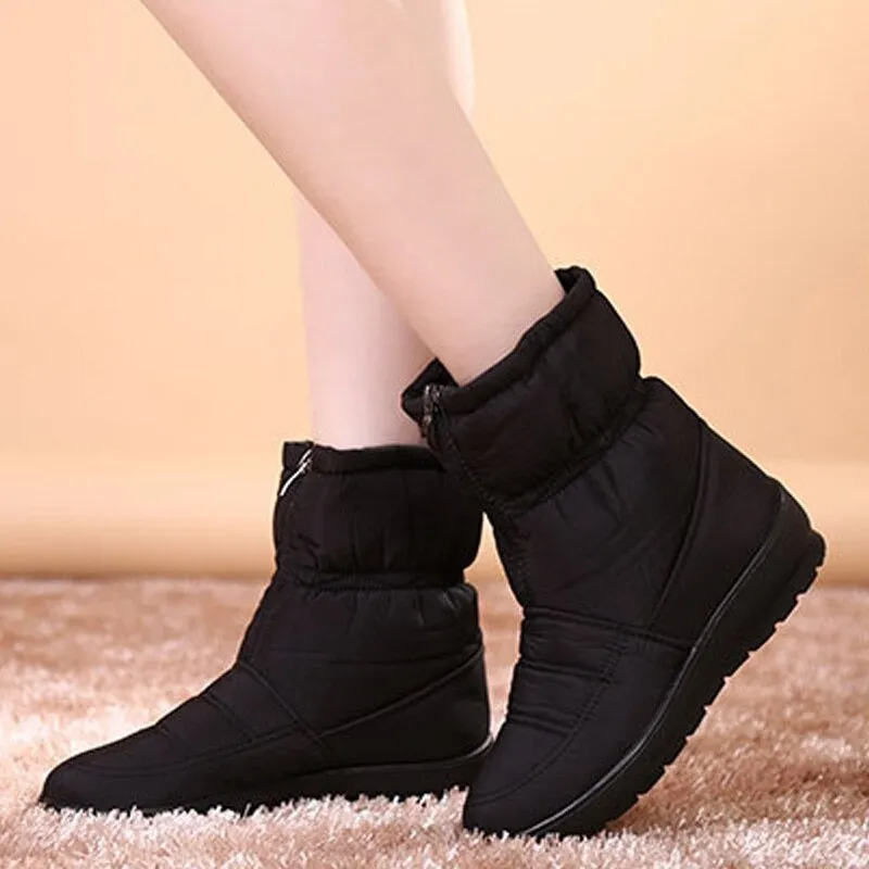 Warm winter boots for women