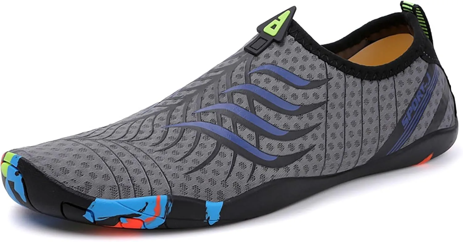 Water Shoes Barefoot Quick Dry Aqua for Women Men Beach Swim Pool Surf Yoga Hiking Kayaking Lightweight Non Slip Outdoor Sports