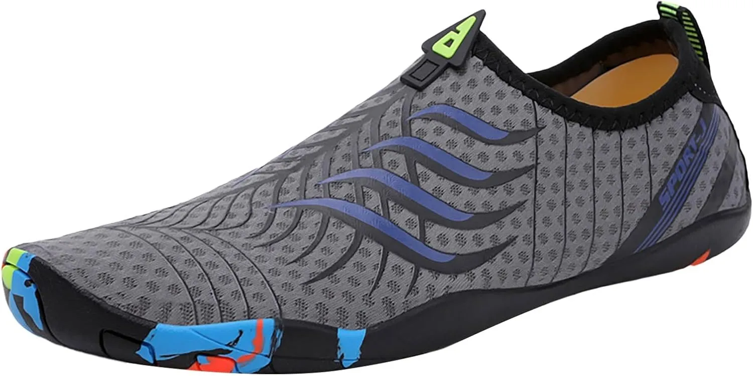 Water Shoes Barefoot Quick Dry Aqua for Women Men Beach Swim Pool Surf Yoga Hiking Kayaking Lightweight Non Slip Outdoor Sports