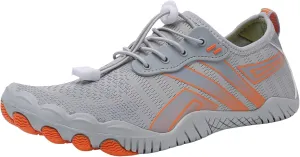 Water Shoes for Women Men Quick-Dry Swim Beach Barefoot River Aqua Shoes for Hiking Boating Wading Surfing Sand Volleyball Non Slip Indoor Yoga Boxing Fitness Sneakers with Adjustable Lace Adult