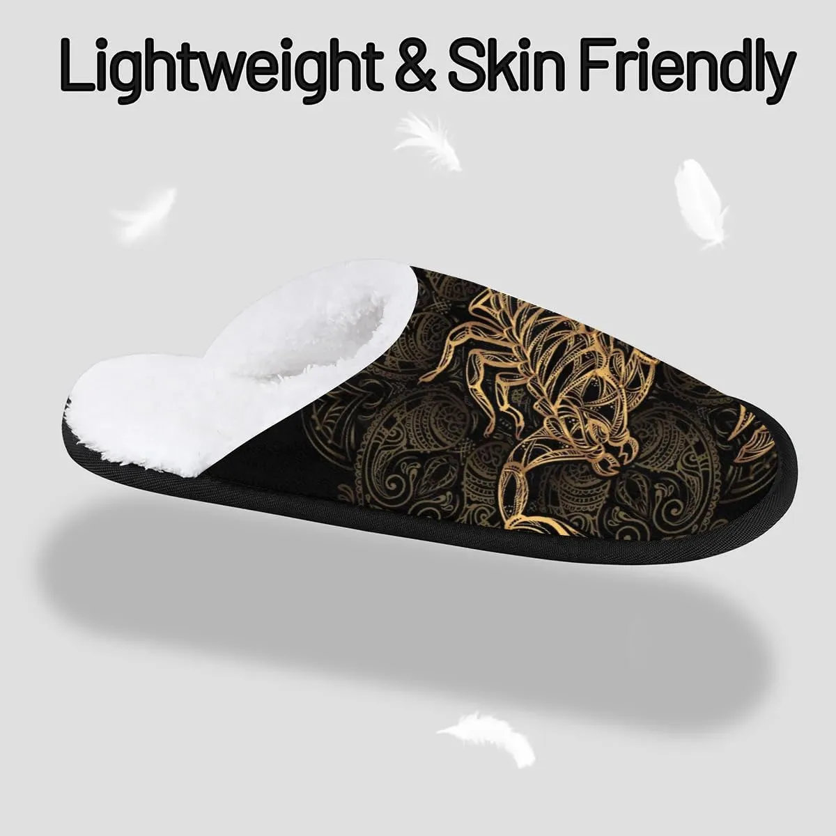Watercolor Sea Turtle House Slippers, Soft, Comfortable Lining, Polyester, Slip-On, Round Toe, Patterned Animal Print, Adult, Unisex, Homeowners, Comfort Seekers