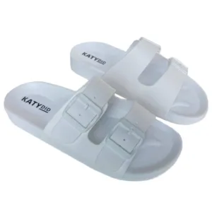 White Beach Sandals for Women