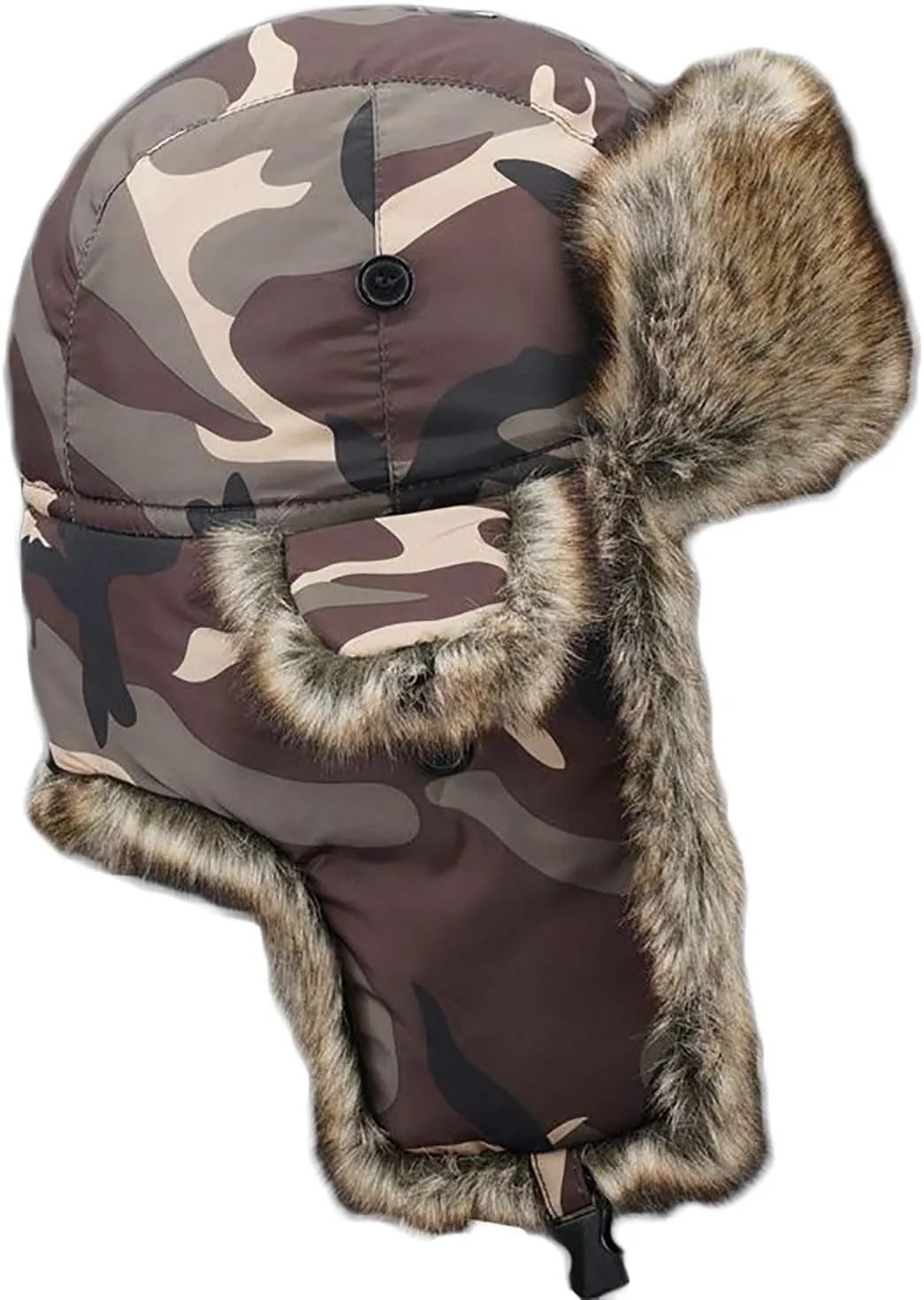 Winter Hats, Hat Unisex Trapper Hat with Ear Flaps Aviator Hat Hunting Hat Winter Keep Warm for Outdoor