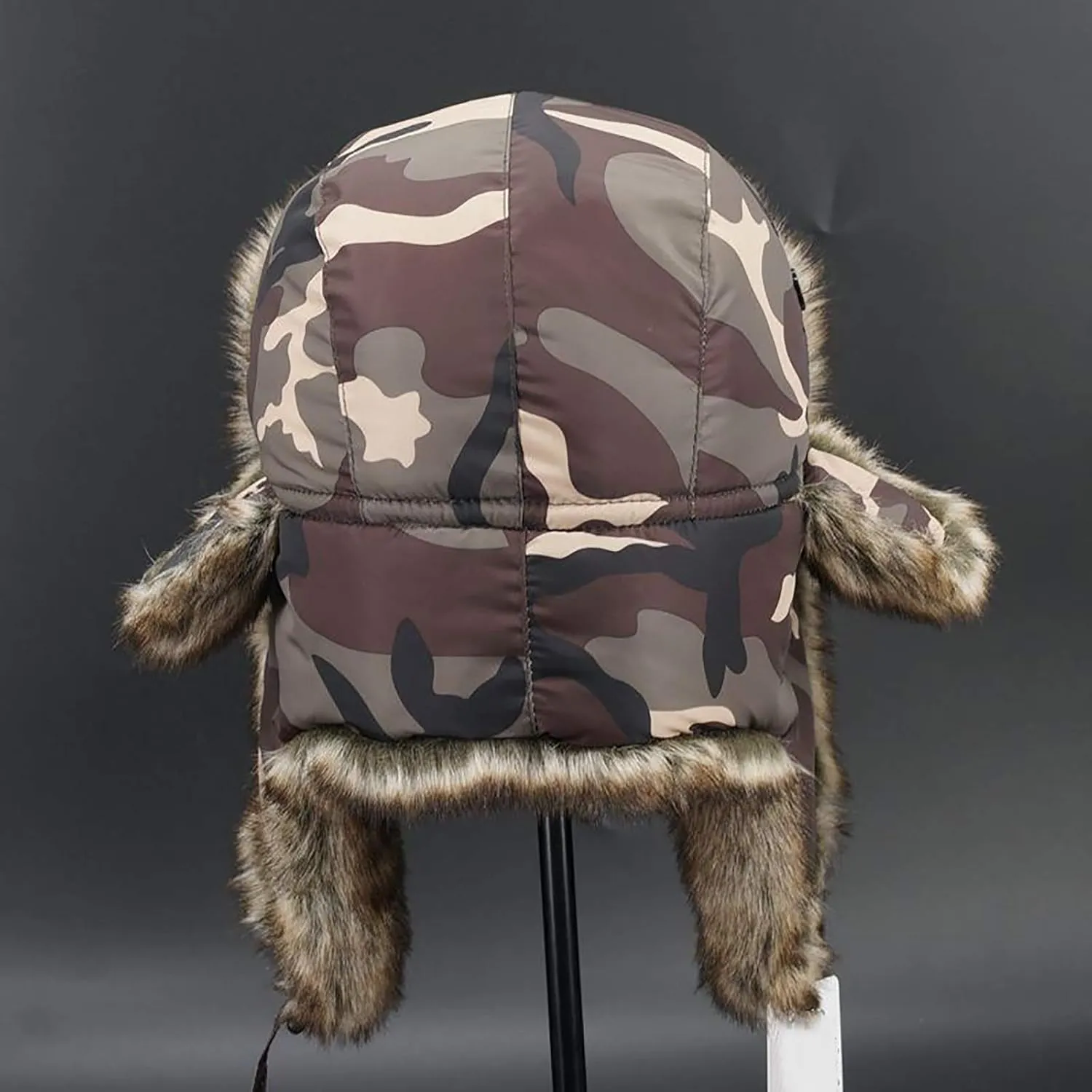 Winter Hats, Hat Unisex Trapper Hat with Ear Flaps Aviator Hat Hunting Hat Winter Keep Warm for Outdoor