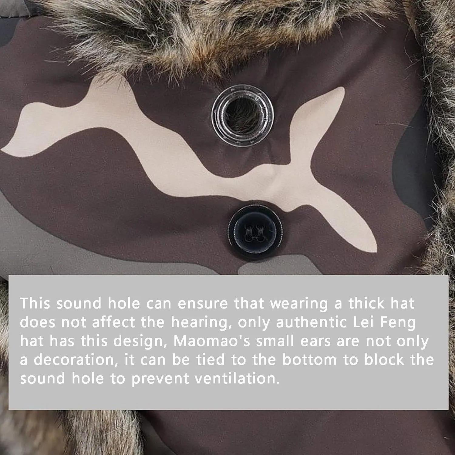 Winter Hats, Hat Unisex Trapper Hat with Ear Flaps Aviator Hat Hunting Hat Winter Keep Warm for Outdoor