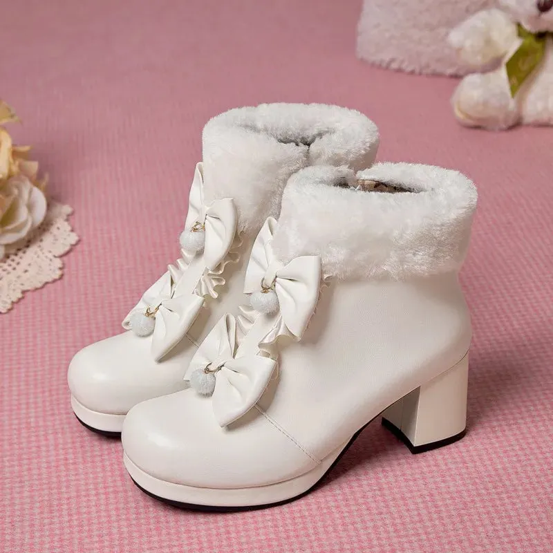 Winter Warm Princess Boots