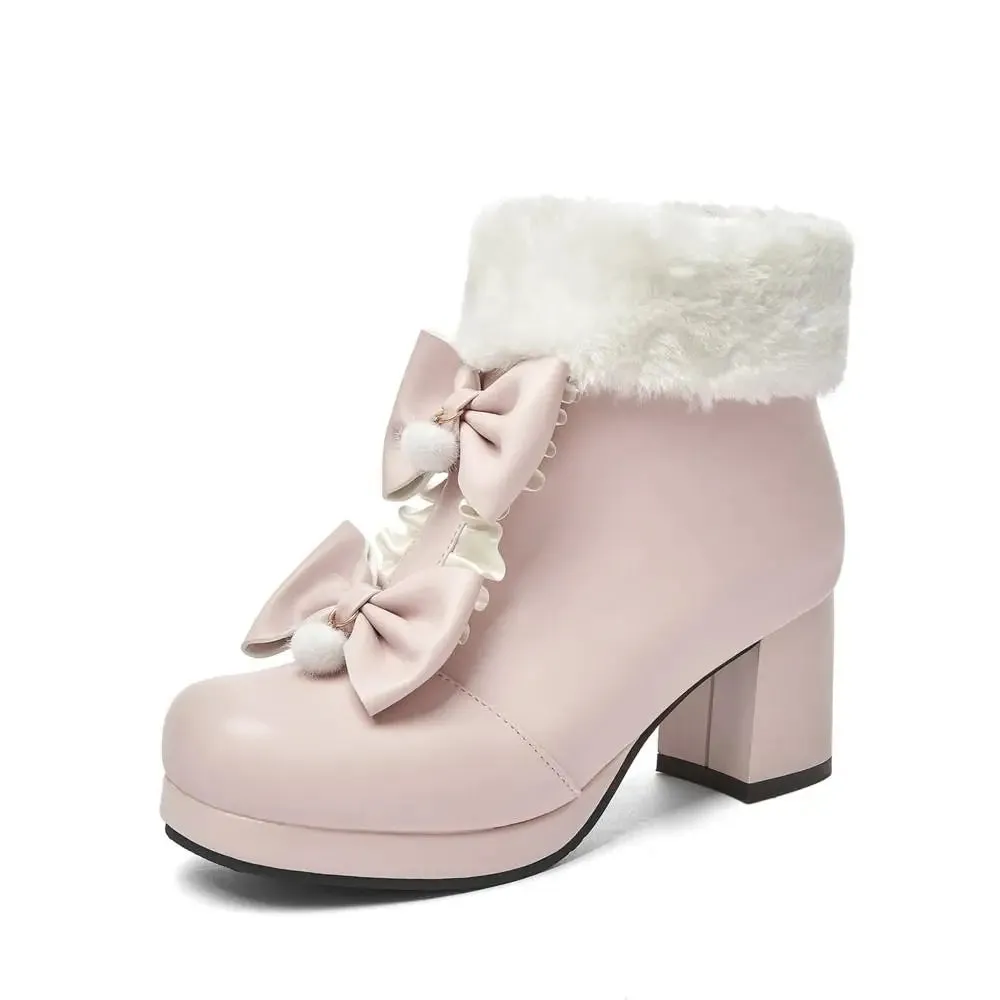 Winter Warm Princess Boots