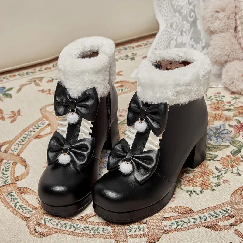 Winter Warm Princess Boots