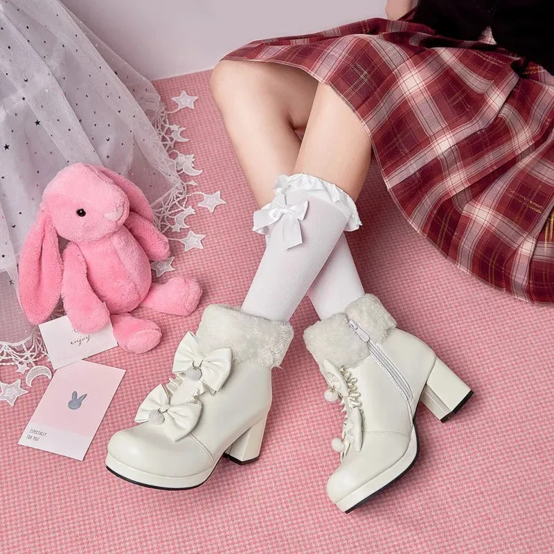 Winter Warm Princess Boots