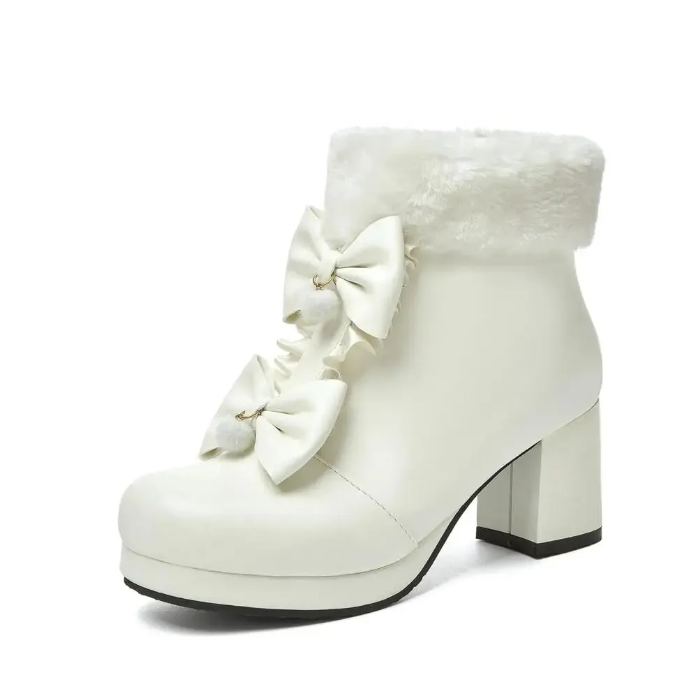 Winter Warm Princess Boots