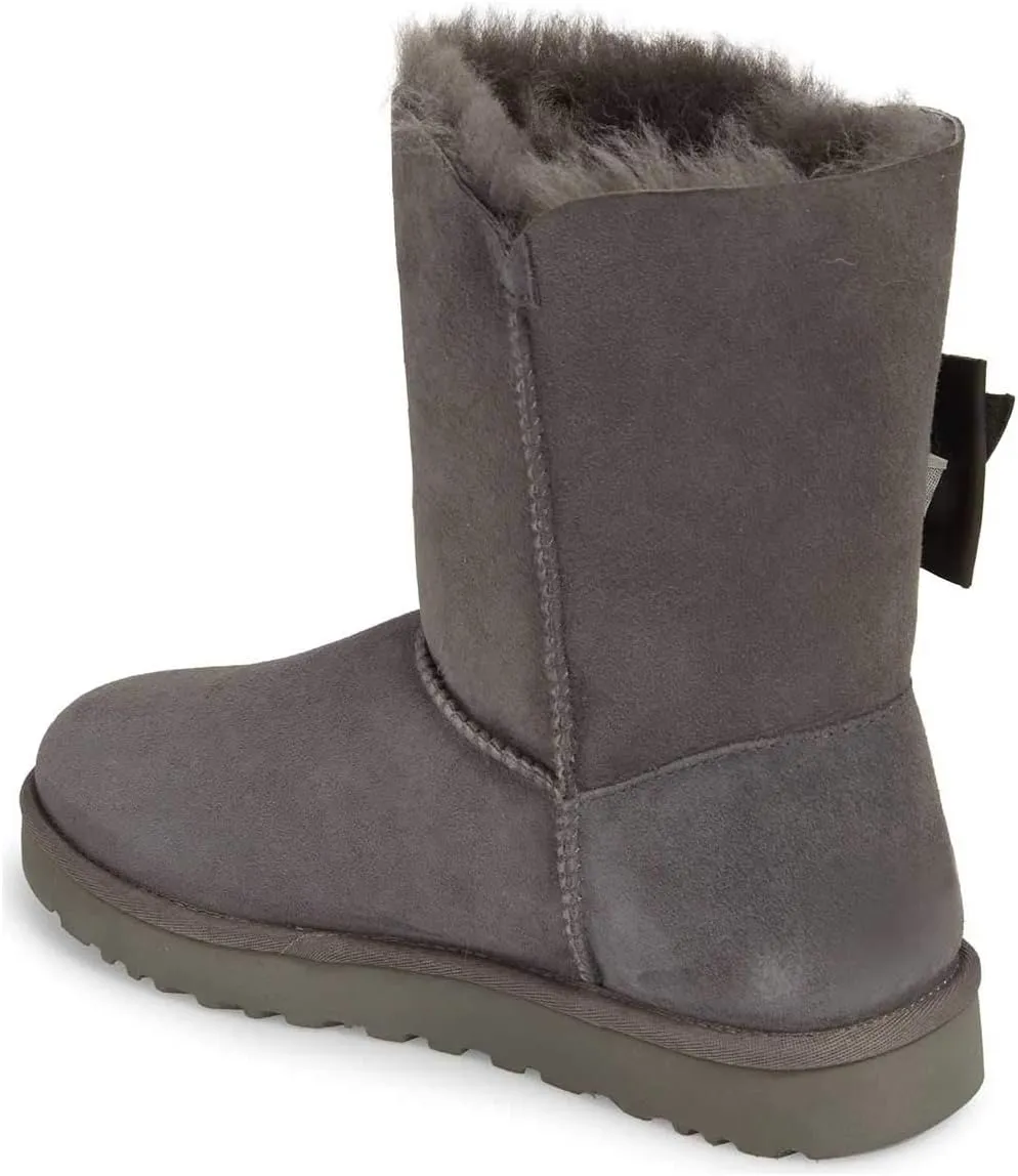 Women Mid Calf Snow Boots Warm Fur Winter Flats Booties Comfortable Casual Shoes Size 4-15 US