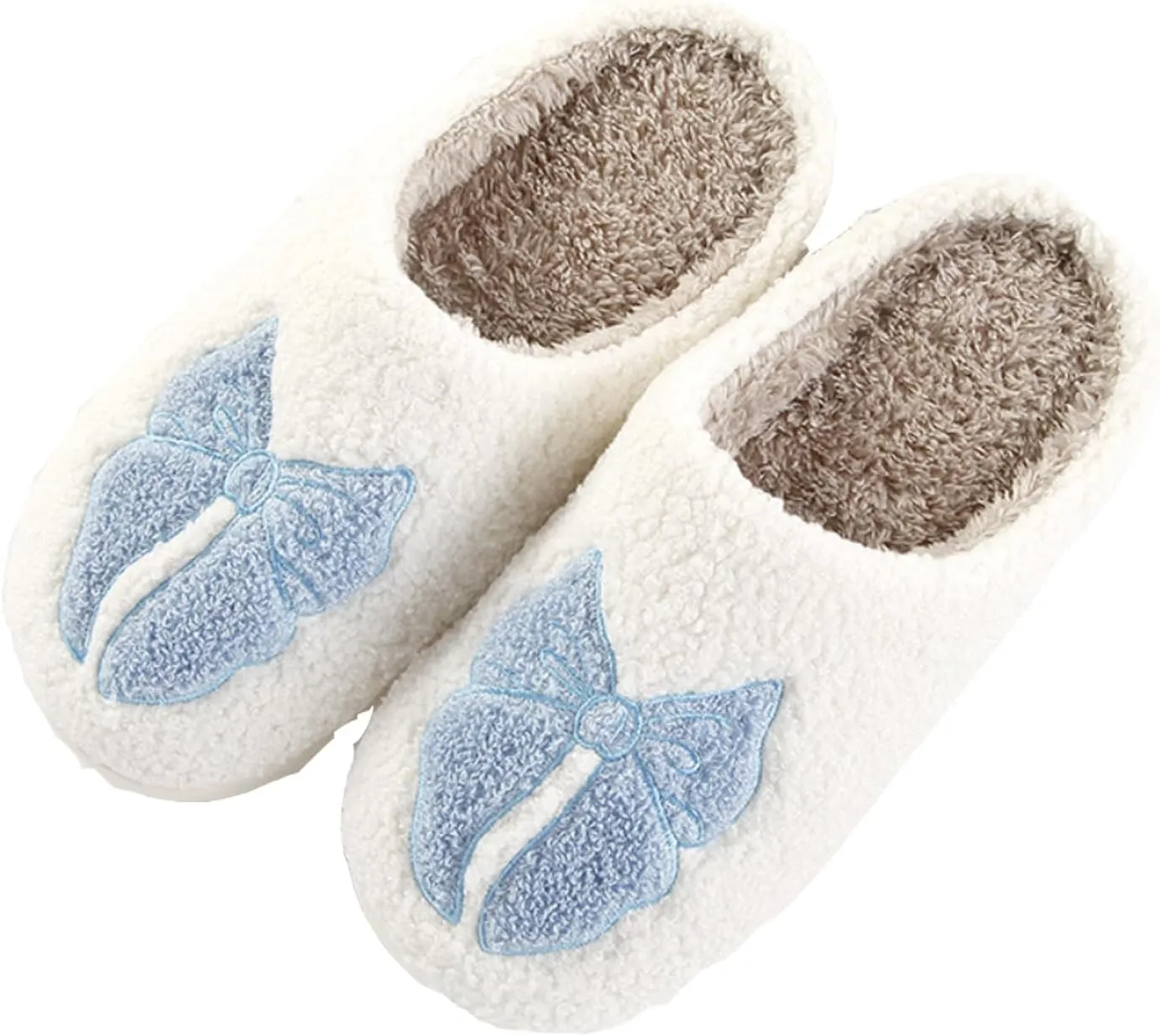 Women Retro Colorful Books Slippers Plush Warm House Slippers,Casual Home Shoes Soft Plush Slip-on Slippers Outdoor Indoor Bedroom Shoes