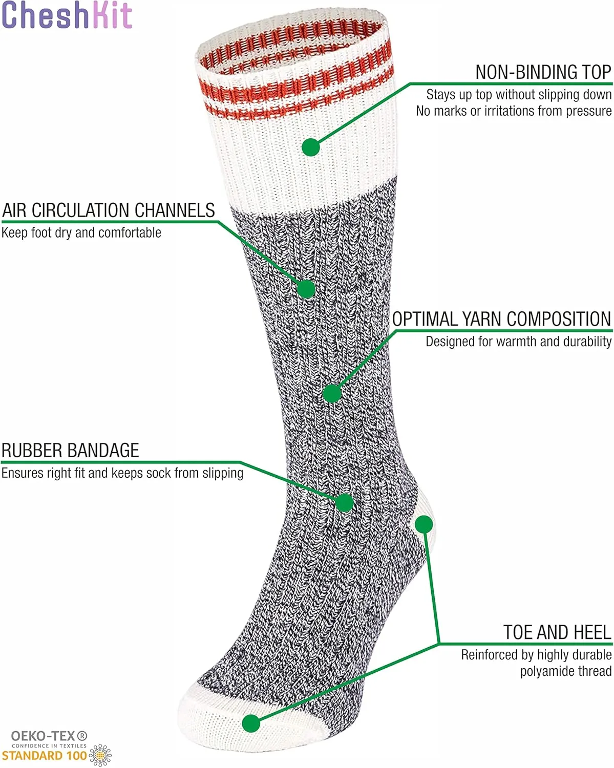 Women’s Cozy Cabin Wool Mid-Calf Socks