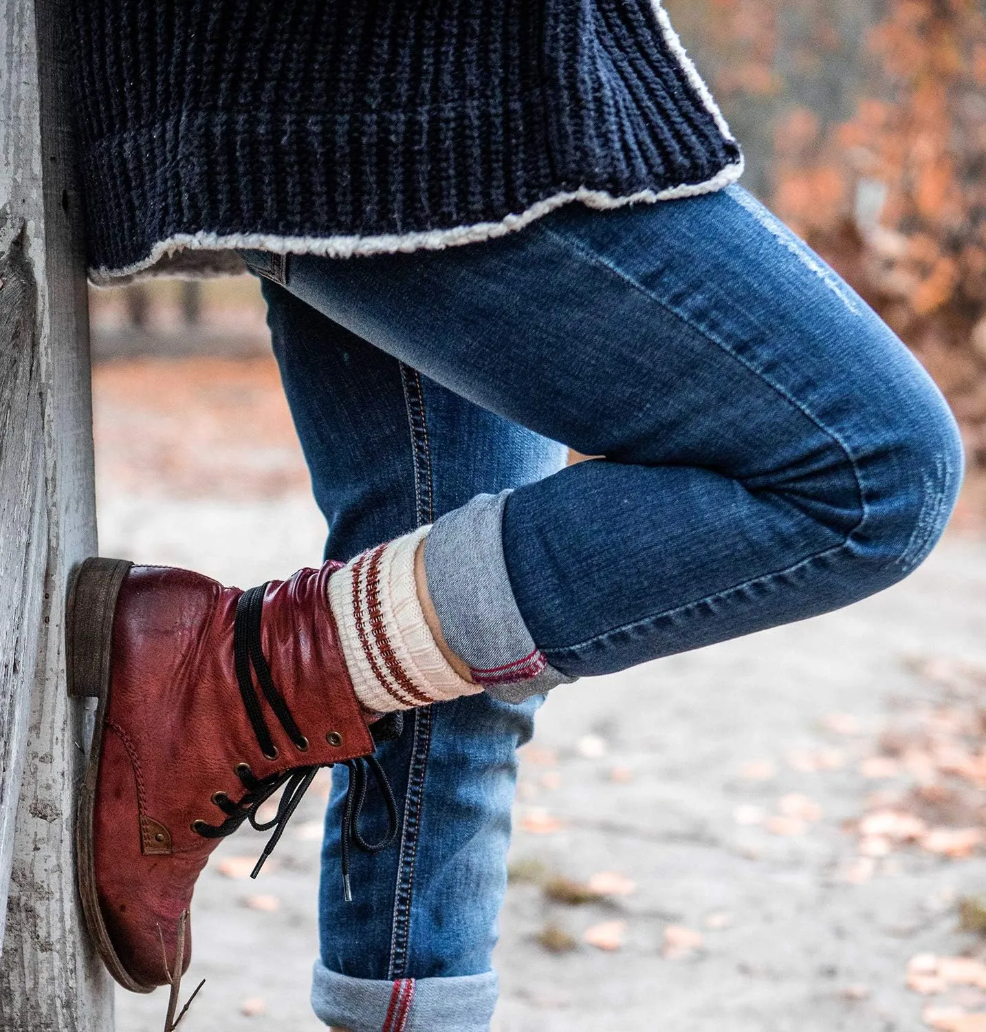 Women’s Cozy Cabin Wool Mid-Calf Socks