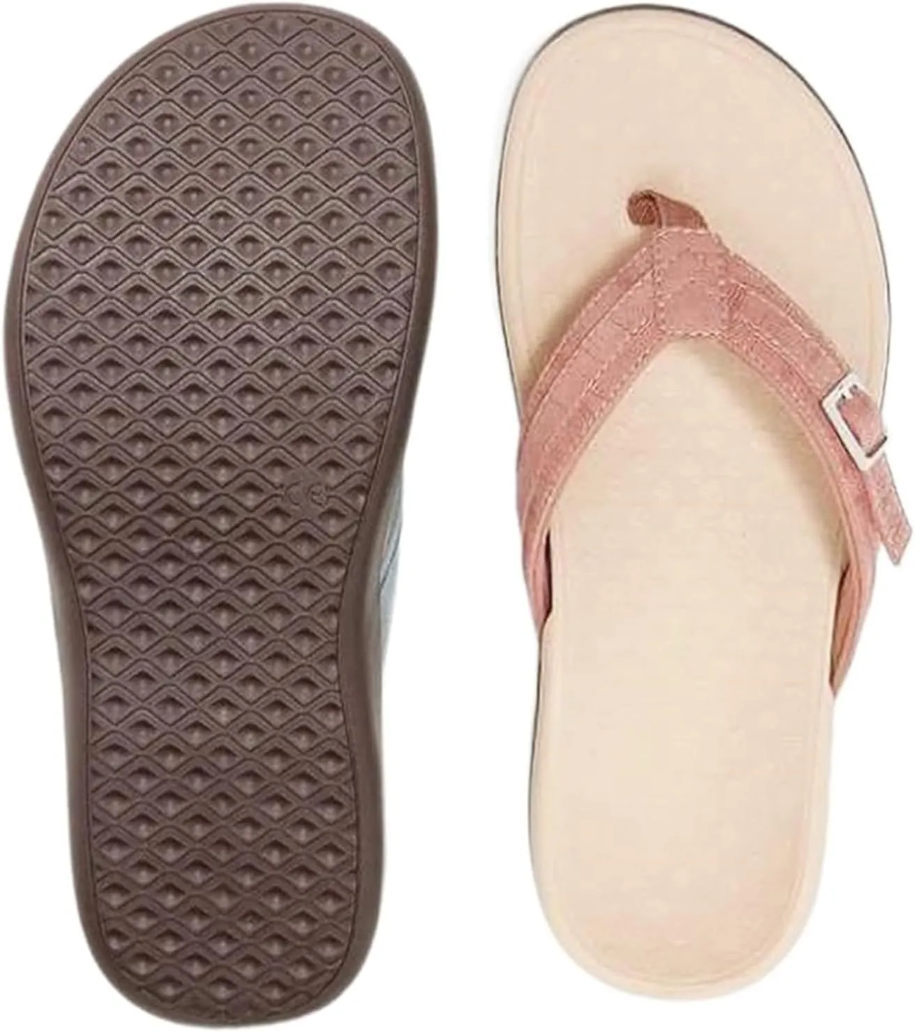 Womens Flip Flops Causal Summer Dress Sandals 2025 Comfortable Open Toe Slip On Slippers Walking Beach Shoes