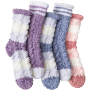 Womens Fluffy Cozy Socks