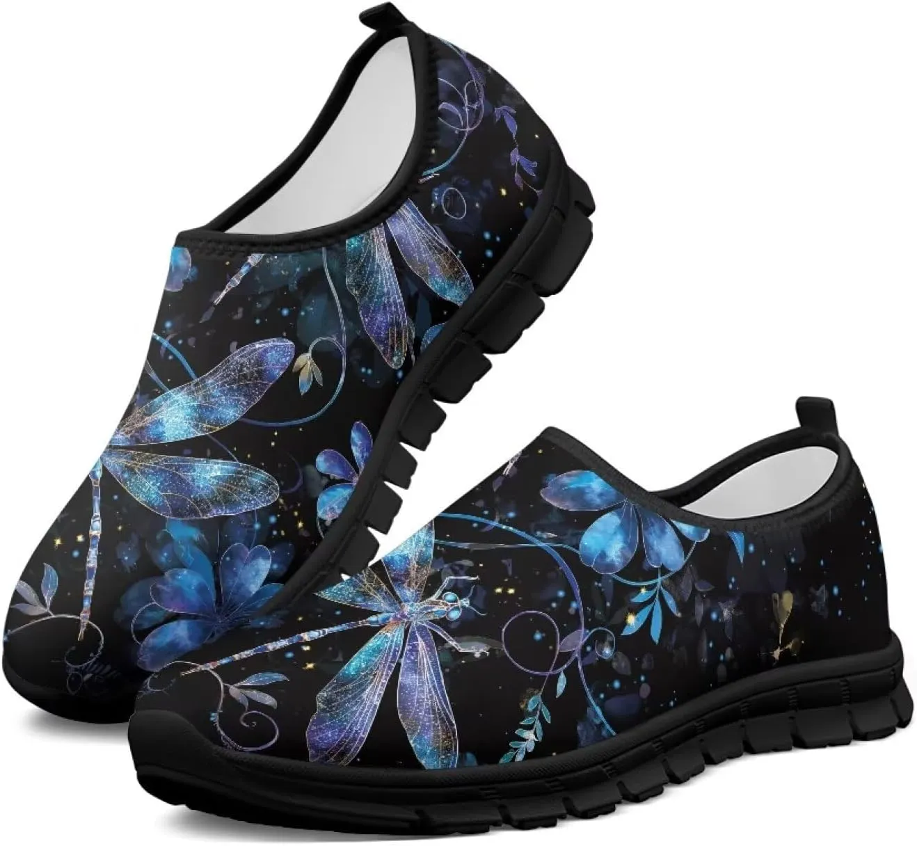 Women's Loafers Slip On Slip Shoe Casual Walking Shoes Non Slip Work Shoes Mesh Athletic Sneakers