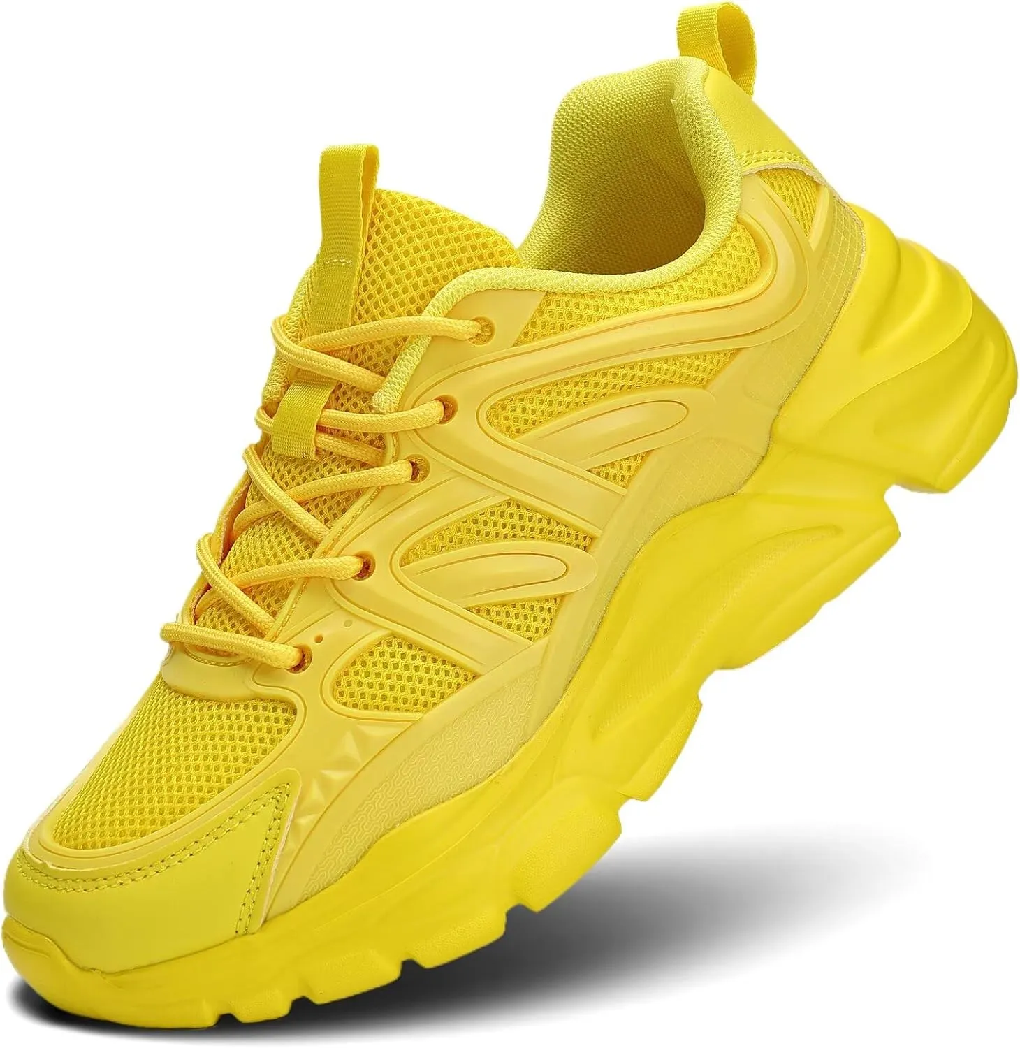 Women's Road-Running-Shoes Slip on Ladies Walking Fashion Athletic Sneakers Work Gym Comfort Lightweight Mesh Soft Sole