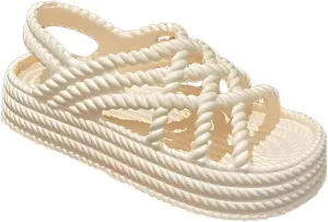 Women's Rope Sandals Summer Womens Comfort Sandals,Beach Sandals Women