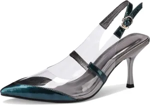 Womens Sandals Dressy Strappy Wide Sandalias Comfortable Summer Dress Pointed Toe High Heels Ladies Fashion Elegantes 3 Inch Stiletto Pumps