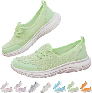 Women's Soft Sole Mesh Comfort Orthopedic Shoes - 2024 New Slip-on Walking Shoes With Arch Support